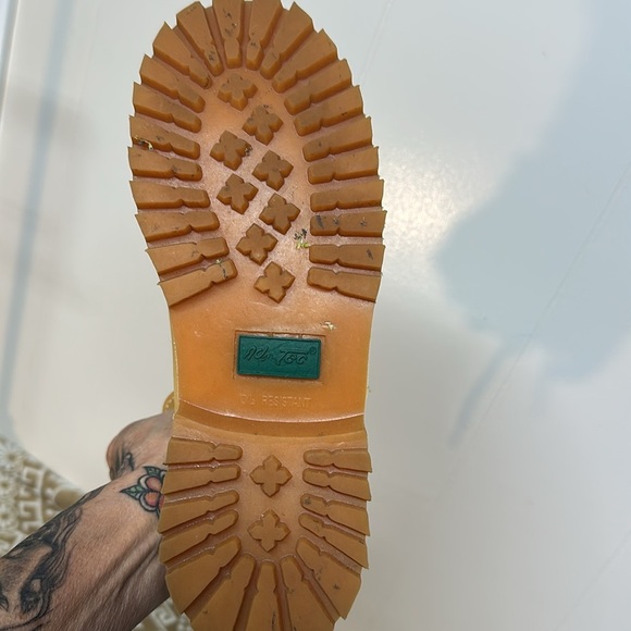 AdTec Boots Industrial Grade Steel Toe Tan Leather Men’s Size9 - Picture 4 of 9